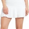 Coupon 😍 Prince 👩 Women's Match Woven Pleated Tennis Skort For 👩 Women White 🛒