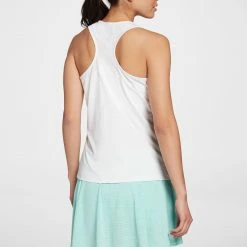 Hot Sale 👍 Prince 👩 Women's Match Racerback Tennis Tank Top For 👩 Women White 👏 -Titleist sales unnamed file 1063