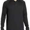 Top 10 ⌛ Prince Men's Fashion Long Sleeve Tennis Polo For Men Pure Black 😉