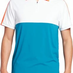 Top 10 🎉 Prince Men's Colorblock Fashion Tennis Polo For Men Jewel Blue 🥰