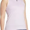 Promo 🔥 Prince 👩 Women's Fashion Polo Tennis Tank Top For 👩 Women Pure White 😍