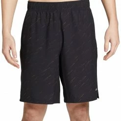 New 🧨 Prince Men's Match 9" Woven Tennis Shorts For Men Black 😍