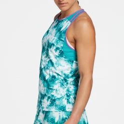 Best reviews of 🛒 Prince 👩 Women's Piped Mesh Fashion Tennis Tank Top For 👩 Women Blue Grass Tie Dye 😉 -Titleist sales unnamed file 1132