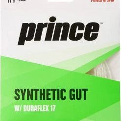 Best reviews of ⌛ Prince Duraflex Synthetic Gut 17G Tennis Racquet String For Unisex ⭐