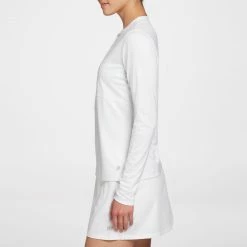 Brand new ✨ Prince 👩 Women's Fashion Geo 1/4 Zip Tennis Top For 👩 Women White Stripe 🔥 -Titleist sales unnamed file 1146