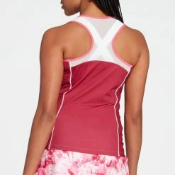Hot Sale 🛒 Prince 👩 Women's Match Fashion Racerback Tennis Tank Top For 👩 Women Beet Red ✔️ -Titleist sales unnamed file 1162
