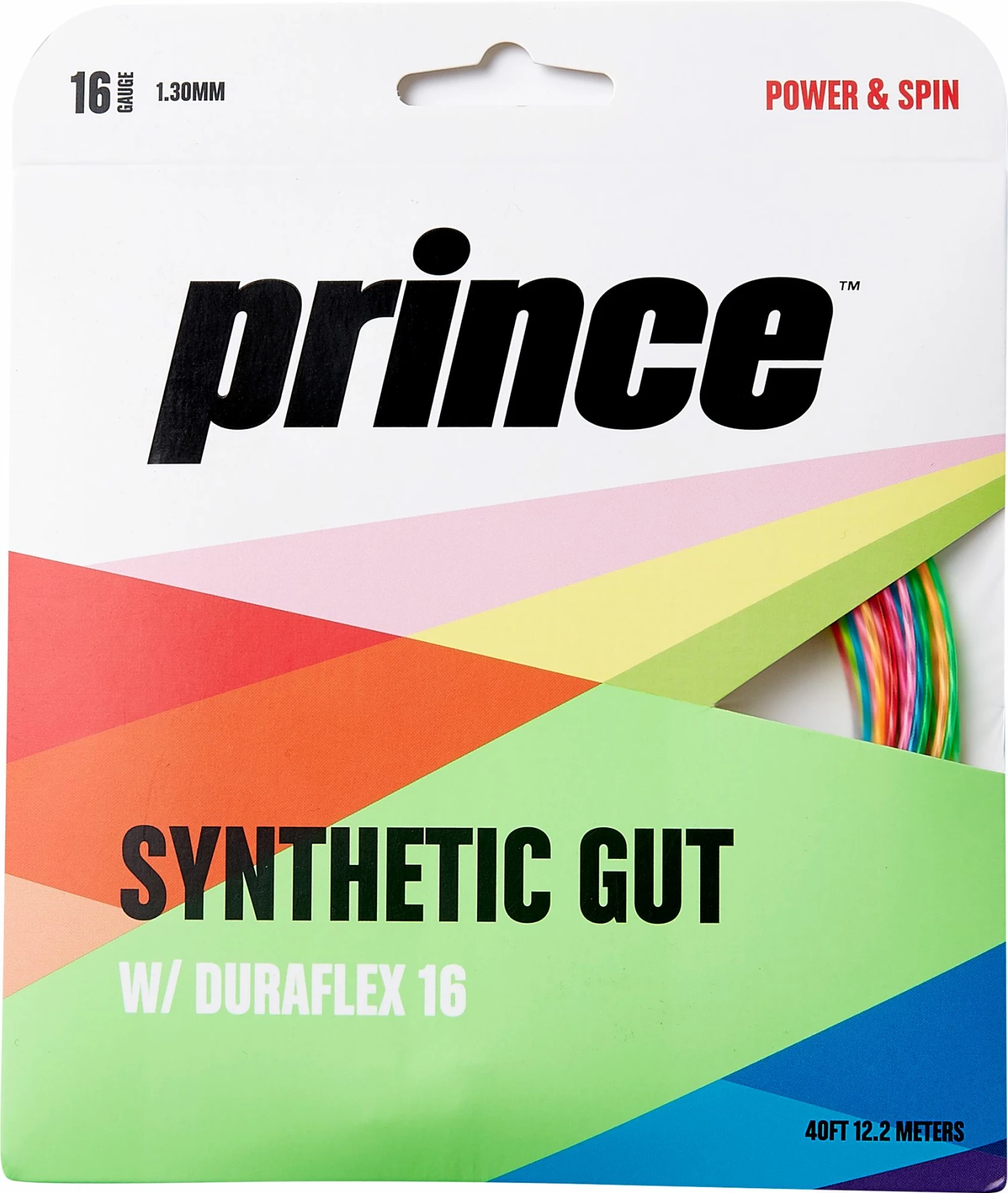 Top 10 π₯° Prince Duraflex Synthetic Gut 16G Rainbow Tennis Racquet String For Unisex π₯ 1 Top 10 π₯° Prince Duraflex Synthetic Gut 16G Rainbow Tennis Racquet String For Unisex π₯
