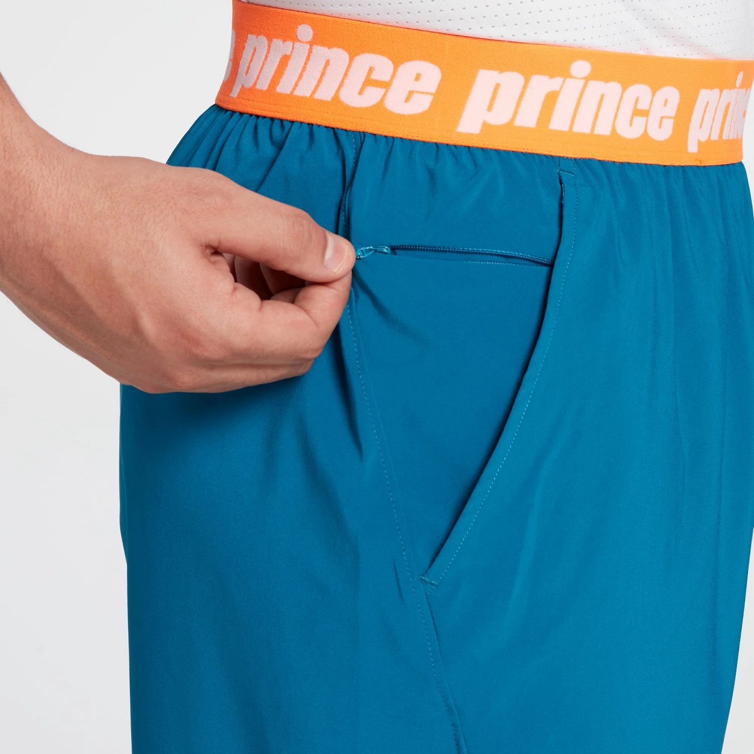 Best deal 🥰 Prince Men's Match 9'' Stretch Woven Tennis Shorts For Men Jewel Blue 🤩 5 Best deal 🥰 Prince Men's Match 9'' Stretch Woven Tennis Shorts For Men Jewel Blue 🤩 - Image 5