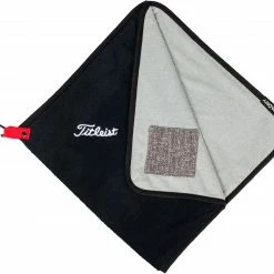 Best Pirce 🥰 Titleist StaDry Performance Golf Towel For Unisex Black/grey 👍