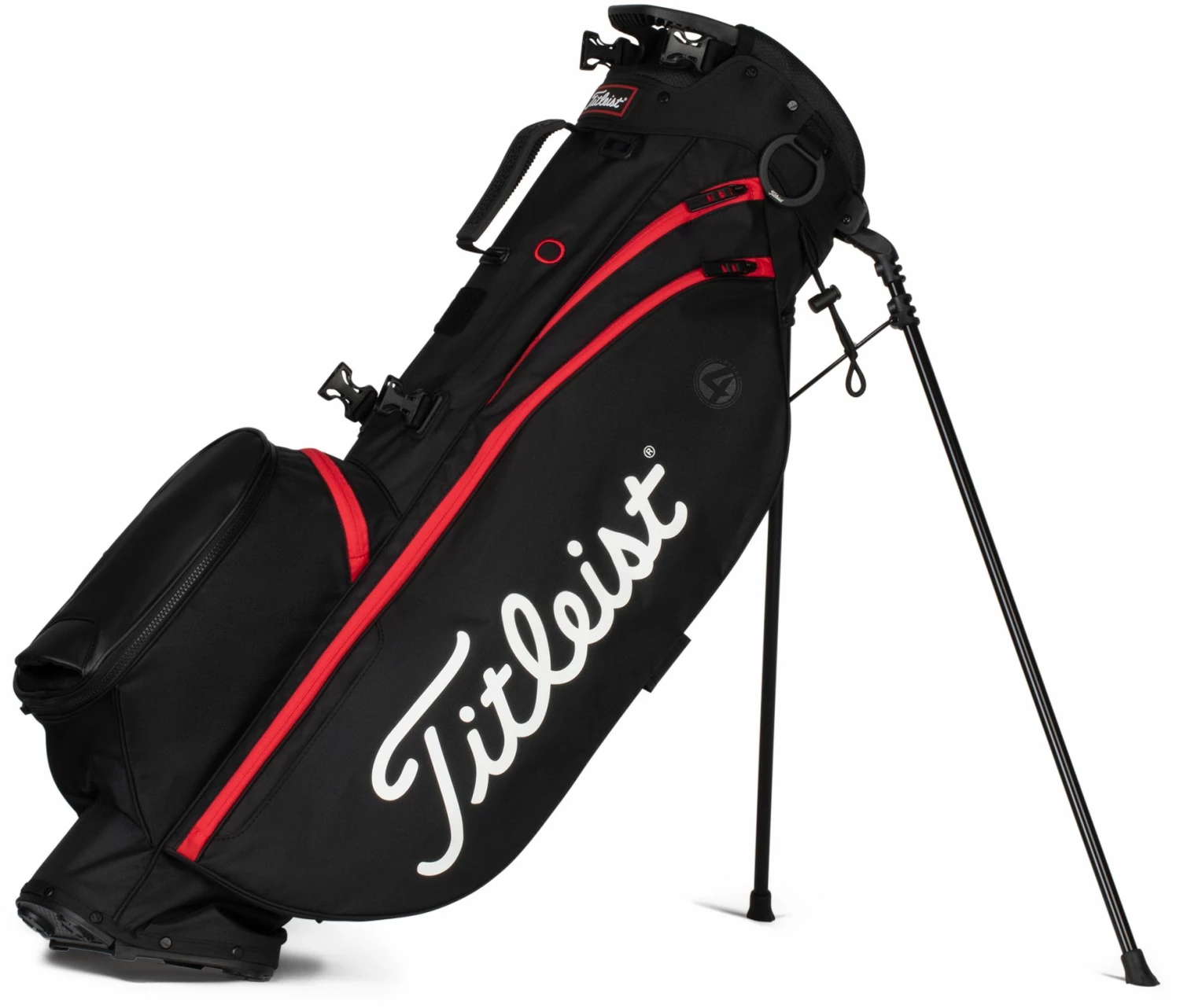 Deals π Titleist 2021 Players 4 Stand Bag For Men Black/black/red β 1 Deals π Titleist 2021 Players 4 Stand Bag For Men Black/black/red β