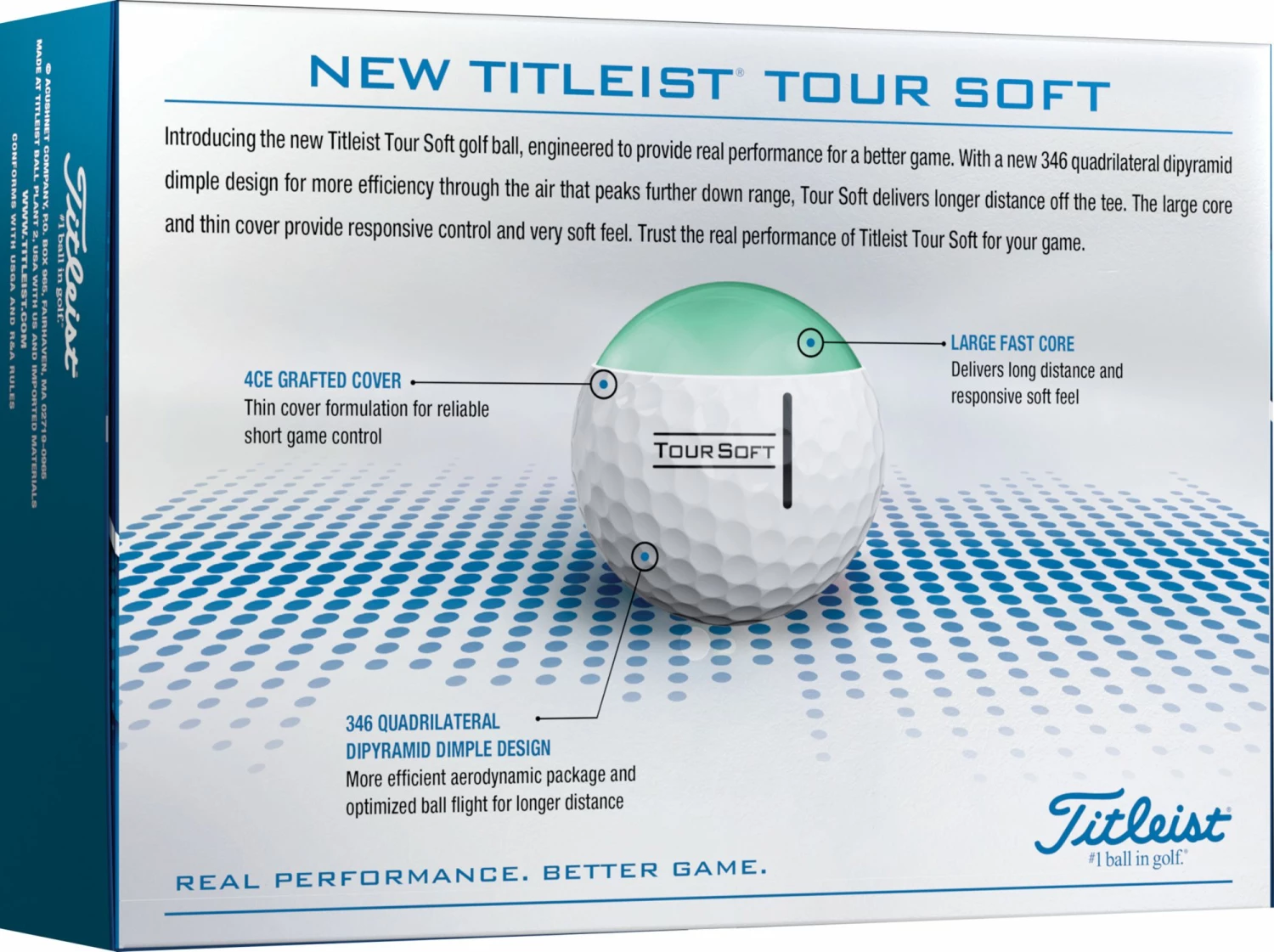 Cheapest 👍 Titleist 2022 Tour Soft Personalized Golf Balls For Unisex 😀 3 Cheapest 👍 Titleist 2022 Tour Soft Personalized Golf Balls For Unisex 😀 - Image 3