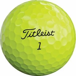 Buy π Titleist 2020 AVX Optic Yellow Golf Balls For Men π