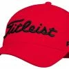 New 👍 Titleist Men's 2020 Tour Performance Golf Hat For Men Red/black ✔️