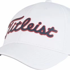 Promo 🤩 Titleist Men's 2022 Tour Performance Golf Hat For Men Red/white/blue 🥰