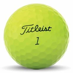 Best deal ✨ Titleist 2022 Tour Soft Yellow Personalized Golf Balls For Unisex ⌛ -Titleist sales unnamed file 518