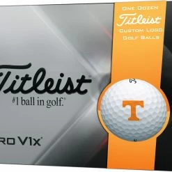 Promo 🧨 Titleist 2021 Pro V1x Tennessee Volunteers Golf Balls For Men 😍