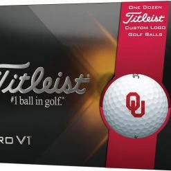 New ✔️ Titleist 2021 Pro V1 Oklahoma Sooners Golf Balls For 👩 Women 👍
