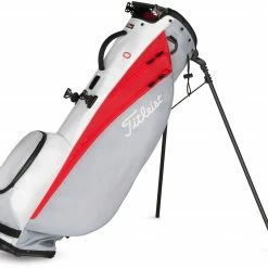 Brand new ✔️ Titleist 2020 Players 4 Carbon Stand Golf Bag For Men Grey/red/white 🌟