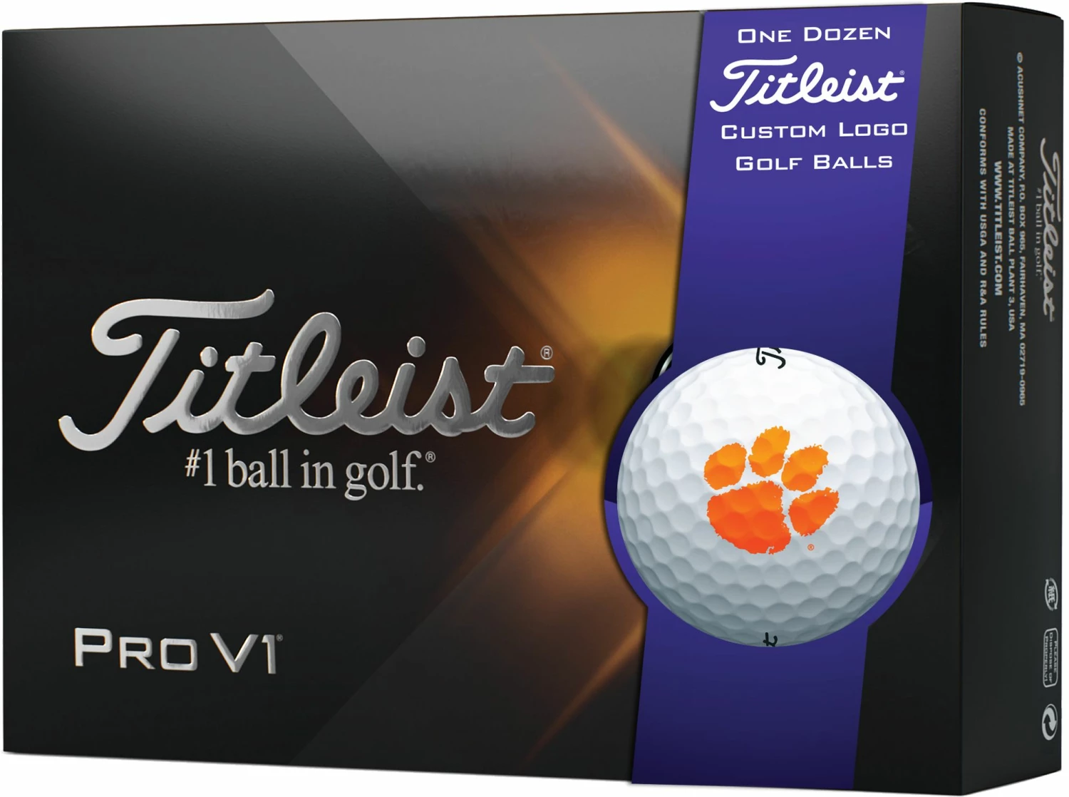 Promo ๐ฅ Titleist 2021 Pro V1 Clemson Tigers Golf Balls For Men ๐ 1 Promo ๐ฅ Titleist 2021 Pro V1 Clemson Tigers Golf Balls For Men ๐