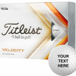 Wholesale 🎁 Titleist 2022 Velocity Same Number Personalized Golf Balls For Men 🌟
