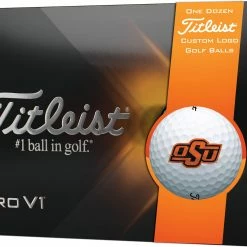Cheapest ⌛ Titleist 2021 Pro V1 Oklahoma State Cowboys Golf Balls For Unisex ✔️