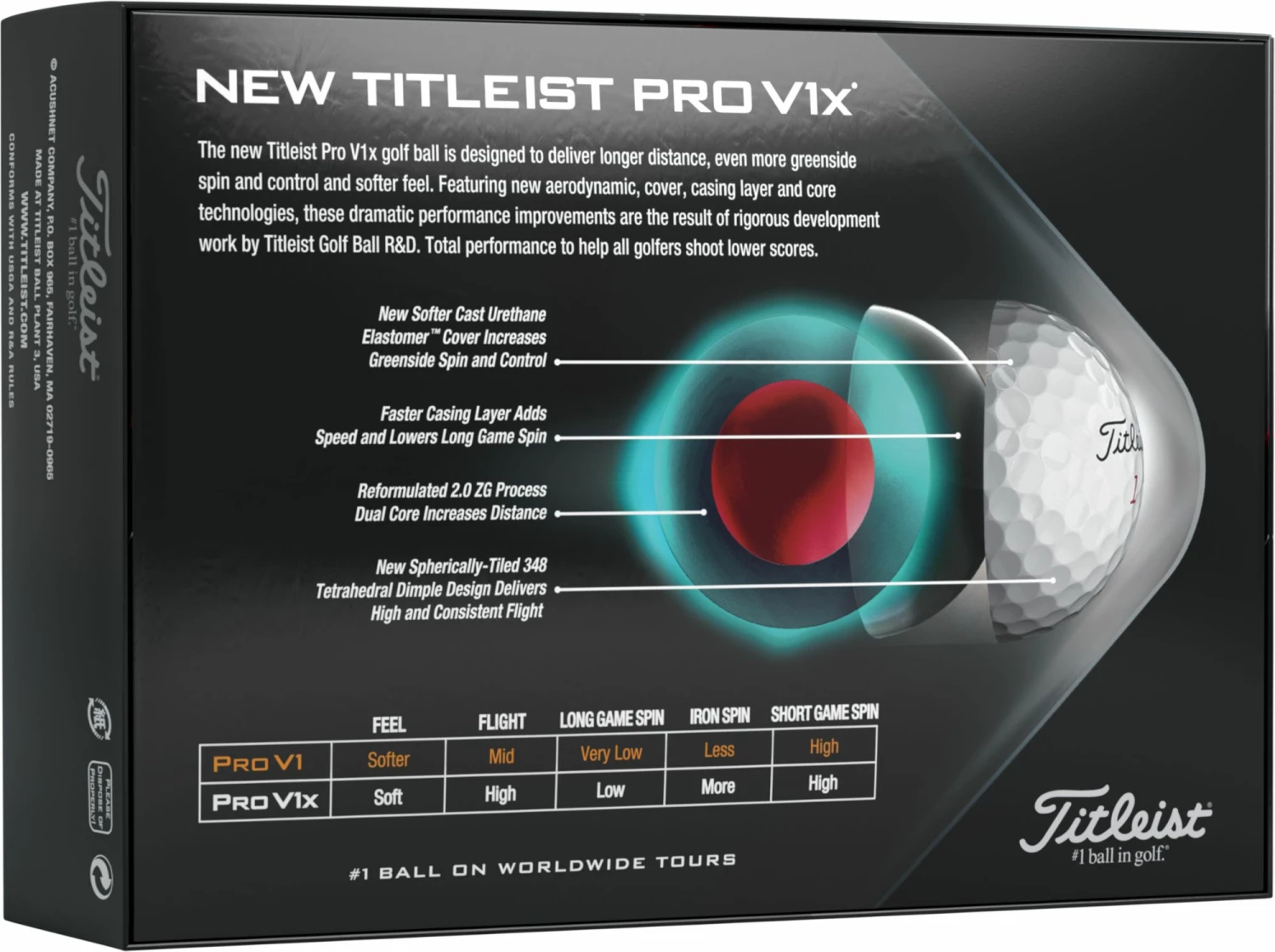 Best deal ๐ Titleist 2021 Pro V1x Same Number Personalized Golf Balls For Unisex ๐ 7 Best deal ๐ Titleist 2021 Pro V1x Same Number Personalized Golf Balls For Unisex ๐ - Image 7