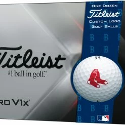 Cheap 🎁 Titleist 2021 Pro V1x Boston Red Sox Golf Balls For 👩 Women 🤩