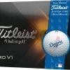 Outlet ⌛ Titleist 2021 Pro V1 Los Angeles Dodgers Golf Balls For Unisex ❤️