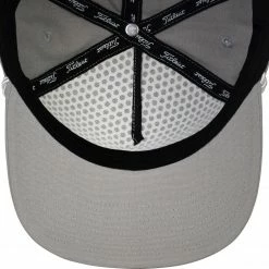 Hot Sale ⭐ Titleist Men's Tour Rope Flat Brim Snapback Golf Hat For Men Grey/white 💯 -Titleist sales unnamed file 676