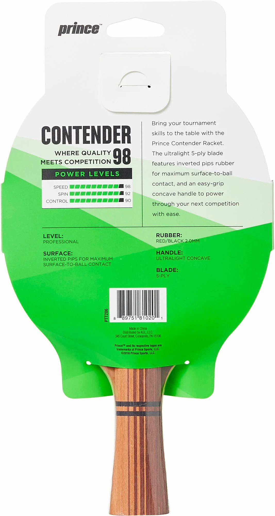 Coupon π₯ Prince Contender Table Tennis Racket For Unisex π₯° 3 Coupon π₯ Prince Contender Table Tennis Racket For Unisex π₯° - Image 3