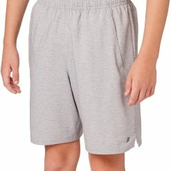 Cheapest 👍 Prince Boys' Match Woven Shorts For Boys' Lt Heather Grey 🌟