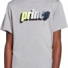 Discount 🤩 Prince Boys' Graphic Tennis T-Shirt For Boys' White 👍