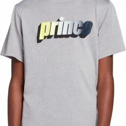 Discount 🤩 Prince Boys' Graphic Tennis T-Shirt For Boys' White 👍