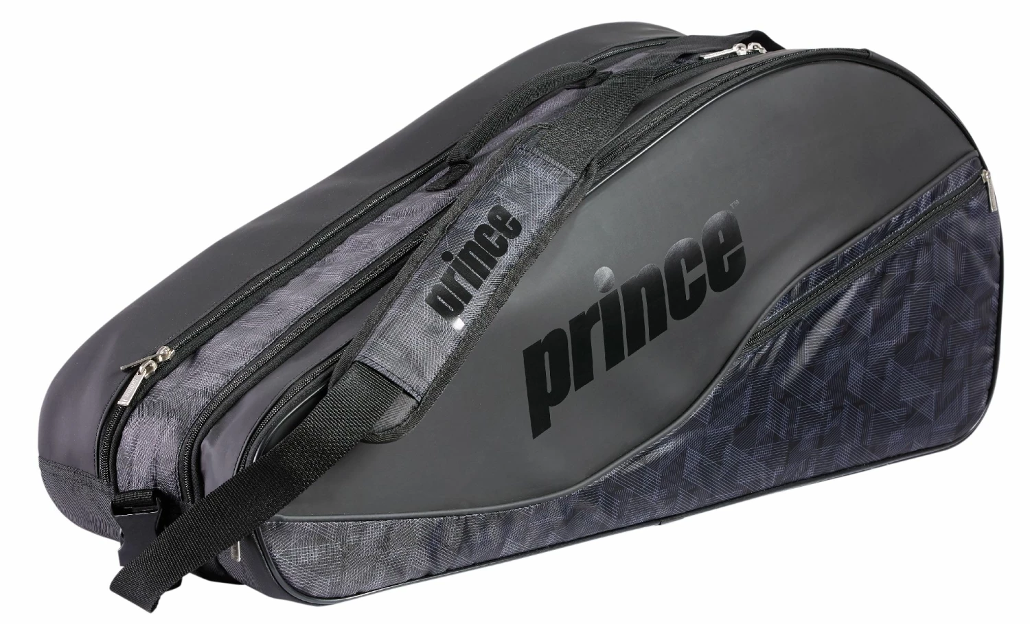 Discount π Prince Men's 6-Pack Tennis Racquet Bag For Men Black π 2 Discount π Prince Men's 6-Pack Tennis Racquet Bag For Men Black π - Image 2