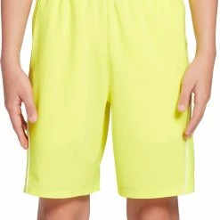 Best Sale 😉 Prince Boys' Contrast Piped Tennis Shorts For Boys' Bright Yellow 🎁
