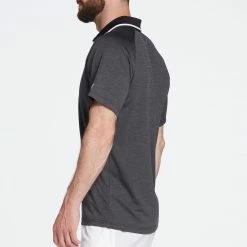 Flash Sale ✔️ Prince Men's Fashion Short Sleeve Tennis Polo For Men Pure Black/asphalt ⭐ -Titleist sales unnamed file 989