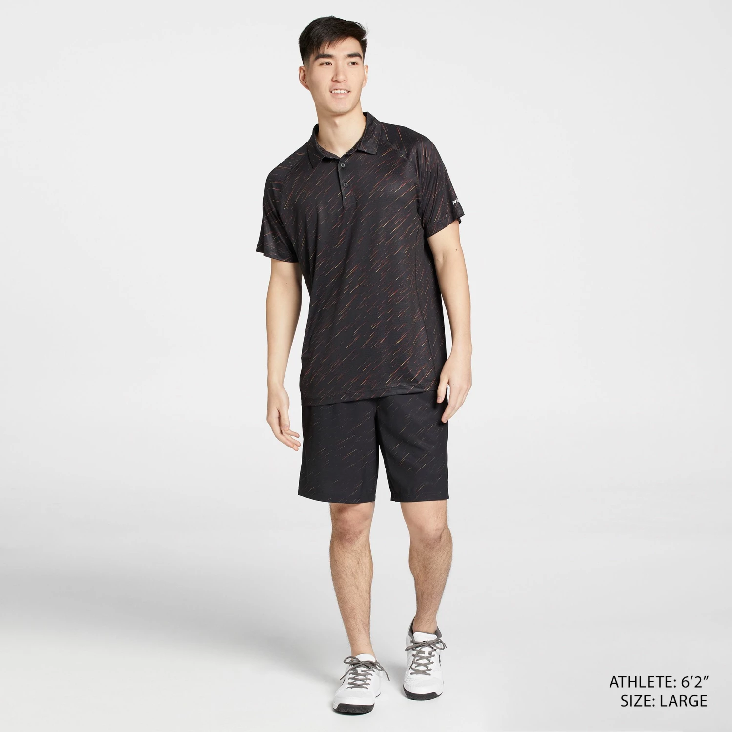 Hot Sale 𧨠Prince Men's Fashion Splatter Tennis Polo For Men White ⨠2 Hot Sale 𧨠Prince Men's Fashion Splatter Tennis Polo For Men White ⨠- Image 2